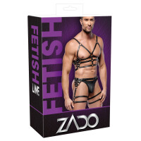 Leder Herren Harness Set- Größe - M/L