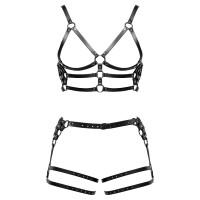 Leder Herren Harness Set- Größe - M/L