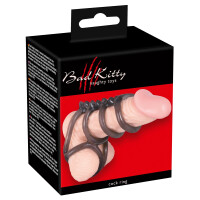 Bad Kitty Penisring und Hodenring - Rauchfarben