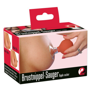 Brustnippel Sauger mit Pumpball