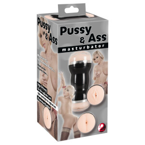 Doppel-Masturbator »Pussy & Ass« - Vagina und Anus