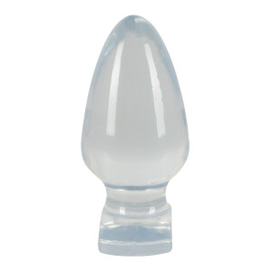 Anal Plug »Crystal Clear - Big Plug« - 13 cm lang - Transparent