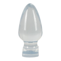 Anal Plug »Crystal Clear - Big Plug« - 13 cm lang - Transparent