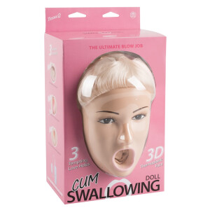Liebespuppe »Cum Swallowing Tessa« - mit Vibration und 3 Lustöffnungen