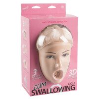 Liebespuppe »Cum Swallowing Tessa« - mit Vibration und 3 Lustöffnungen