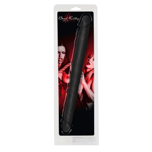 Bad Kitty Doppel-Dildo - 40 cm Länge - Schwarz