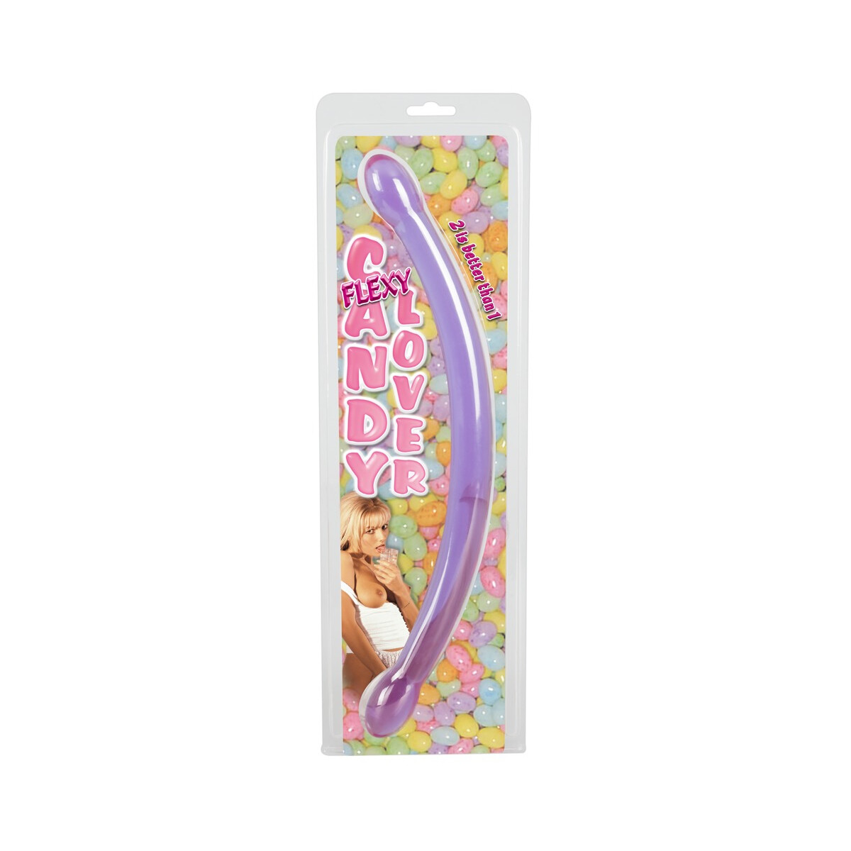 Doppel Dildo »Candy Lover - Flexy« - 43 cm lang 