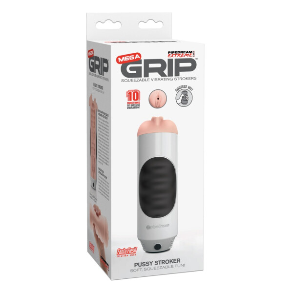 Masturbator mit Vagina-Öffnung und Vibration