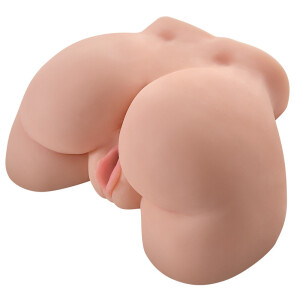 Torso-Masturbator im Doggy-Style - Hautfarben