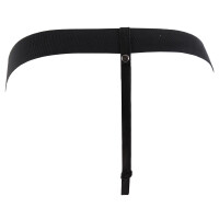 Hohler Umschnall-Naturdildo - 22,9 cm Einführlänge - Braun