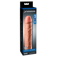 Penishülle - 5,1 cm Verlängerung & 33% Verdickung - Hautfarben
