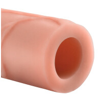 Penishülle - 7,6 cm Verlängerung & 33% Verdickung - Hautfarben