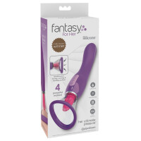 Vibrator & Klitorisreizer & Saugschale in Einem - Lila