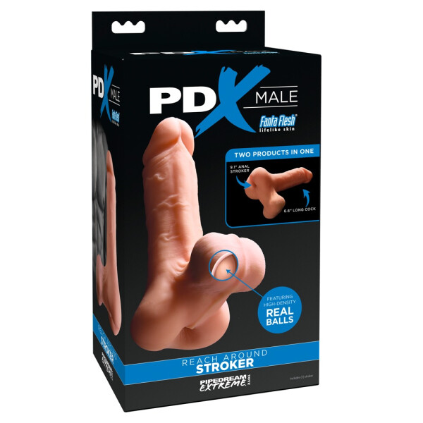 Penis-Masturbator »PDX« mit Anus-Öffnung - Hautfarben