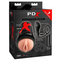 Vibro-Masturbator-Set »PDX - Ass-Gasm« - 7-teilig