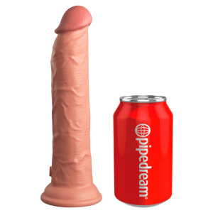 Penis-Dildo mit Saugfuß - 24,8 cm lang - Haut hell