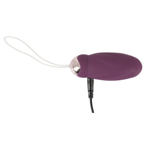 Vibro-Ei »Javida« mit Innenkugeln & Fernbedienung - Lila