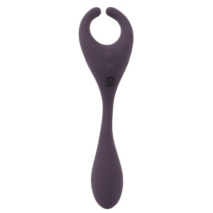 Doppel-Vibrator für Paare - Sehr biegsam - Lila