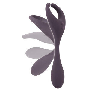Doppel-Vibrator für Paare - Sehr biegsam - Lila