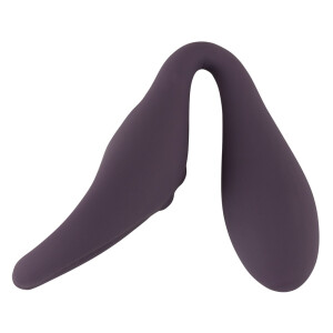 Doppel-Vibrator für Paare - Sehr biegsam - Lila