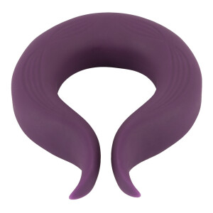 Paarvibrator in Ringform mit 10 Vibrationsmodi - Lila