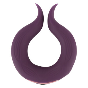 Paarvibrator in Ringform mit 10 Vibrationsmodi - Lila