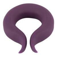 Paarvibrator in Ringform mit 10 Vibrationsmodi - Lila