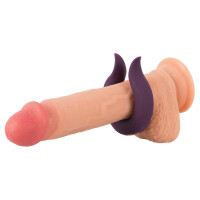 Paarvibrator in Ringform mit 10 Vibrationsmodi - Lila