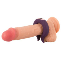Paarvibrator in Ringform mit 10 Vibrationsmodi - Lila
