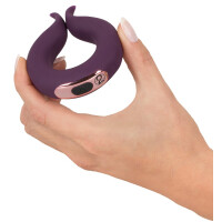 Paarvibrator in Ringform mit 10 Vibrationsmodi - Lila