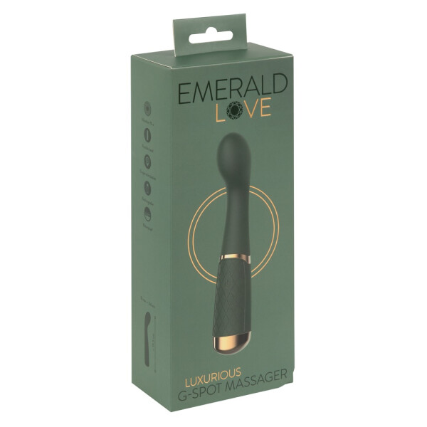 G-Punkt-Vibrator »Emerald Love« - Wasserdicht - Grün