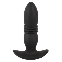 Vibro-Analplug mit Stoßfunktion->Mit Fernbedienung - Reichweite 5 m