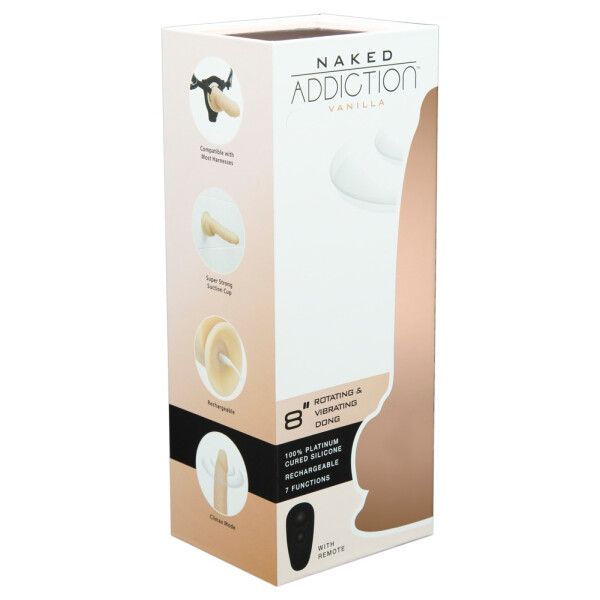 Naturvibrator mit starkem Saugfuß/Rotationsmodi