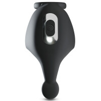 Hodenvibrator mit Penis- und Hodenring -> Fernbedienung -Reichweite 10 m