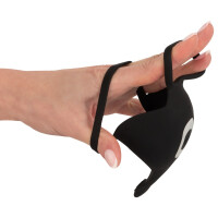 Hodenvibrator mit Penis- und Hodenring -> Fernbedienung -Reichweite 10 m