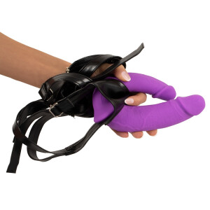Strap-on mit herausnehmbarem Doppeldildo