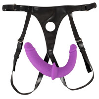 Strap-on mit herausnehmbarem Doppeldildo