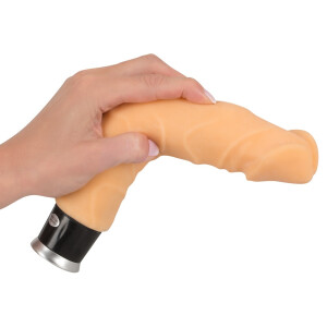 Vibrator »Big Vibe« aus »Nature Skin« - 22 cm lang - Hautfarben