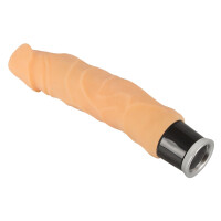 Vibrator »Big Vibe« aus »Nature Skin« - 22 cm lang - Hautfarben
