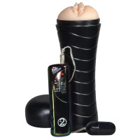 Masturbator »Pussy to Go« - Vagina-Masturbator mit Vibro-Ei