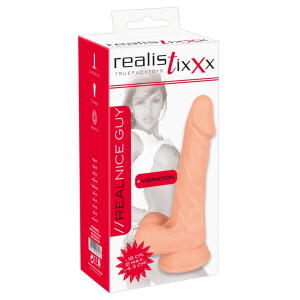 Vibrator »Realistixxx - Real Nice Guy« - 19 cm lang mit Standsaugfuß