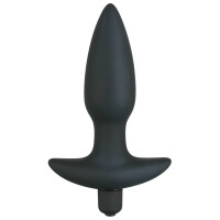 Analplug Medium »Black Velvets« mit Vibration - 15 cm Gesamtlänge - Schwarz