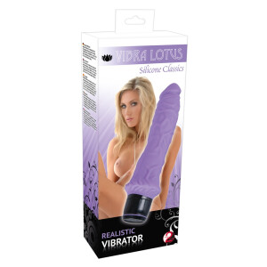 Vibrator »Vibra Lotus« - 25 cm lang - Biegsam - Lila