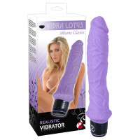 Vibrator »Vibra Lotus« - 25 cm lang - Biegsam - Lila