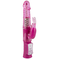 Perlen-Vibrator »Sugar Babe« mit Klitoris-Stimulator - Pink