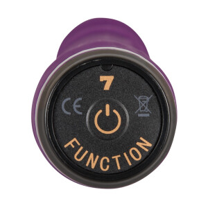 Vibrator in Penisform »Vibra Lotus« - Lila