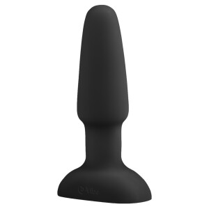 Analplug »b-Vibe - rimming« mit Rotation und Fernbedienung - Schwarz
