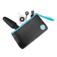 Analplug »b-Vibe - rimming« mit Rotation und Fernbedienung - Schwarz