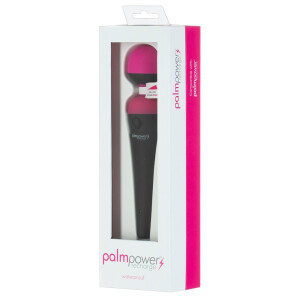 Massagestab »PalmPower« - Body-Vibrator - Wiederaufladbar - Schwarz/Pink