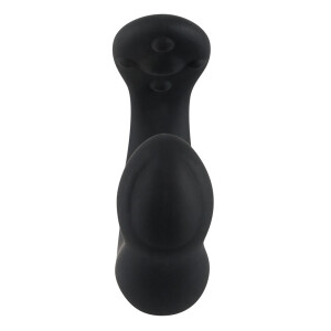 Prostata-Vibrator »Rebel« mit verdicktem Kopf - C-förmig - Schwarz